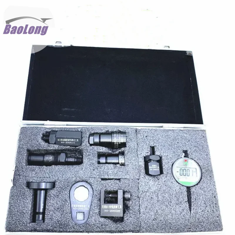 

For CUMMINS M11 Diesel EUI EUP Injector Disassemble Solenoid Valve Stroke Travel Measuring Repair Tool Sets
