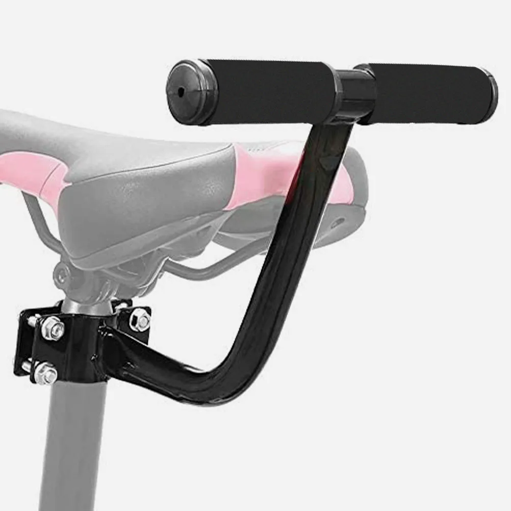 

Child Seat Armrest Black Long Bent Durable Thickened Mountain Road Folding Bikes Kids Seats Handlebars Accessories Bike Supplies