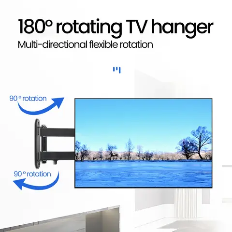 Universellt justerbart väggfäste för TV Universellt roterande hållare TV-fästen för 14 till 32 tums LCD LED-skärm platt skärm 10 best sales skärmhållare - №9