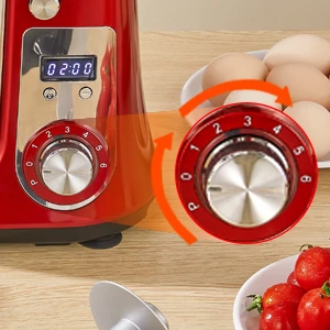 BioloMix 6-speed المطبخ الغذاء الوقوف خلاط 1200 واط تيار مستمر محرك هادئ 6L وعاء من الفولاذ المقاوم للصدأ مع كريم خفق البيض سوط العجين العجن #5