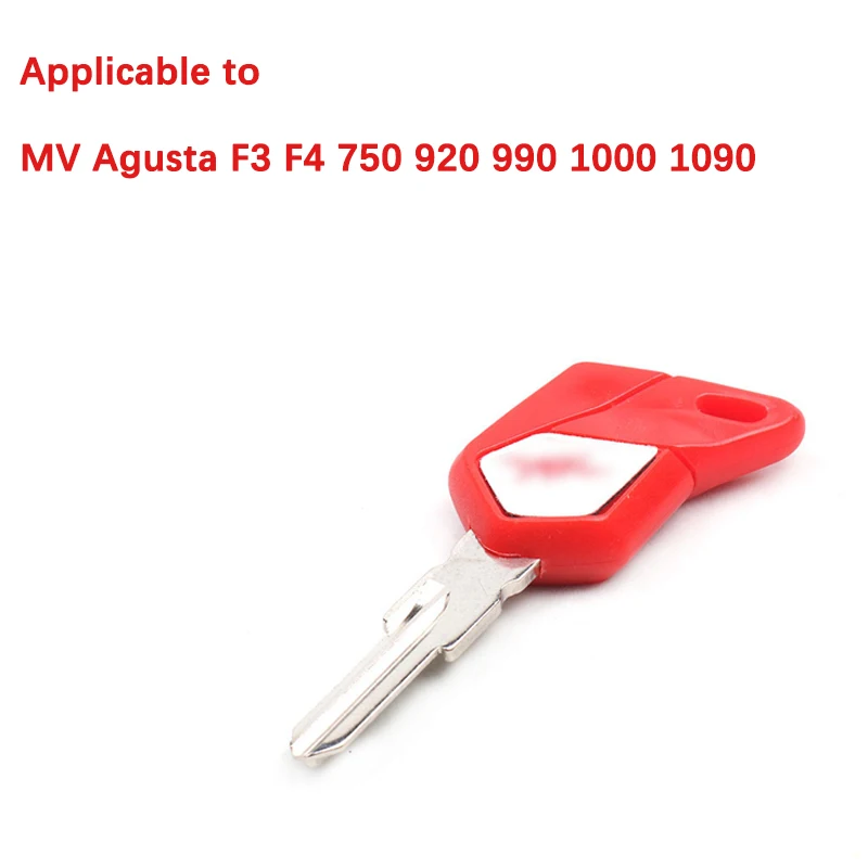 Suitable For MV Agusta F3 F4 750 920 990 1000 1090 Motorcycle Accessories Embryo Blank Key Motorcycle Parts Mountable Chip