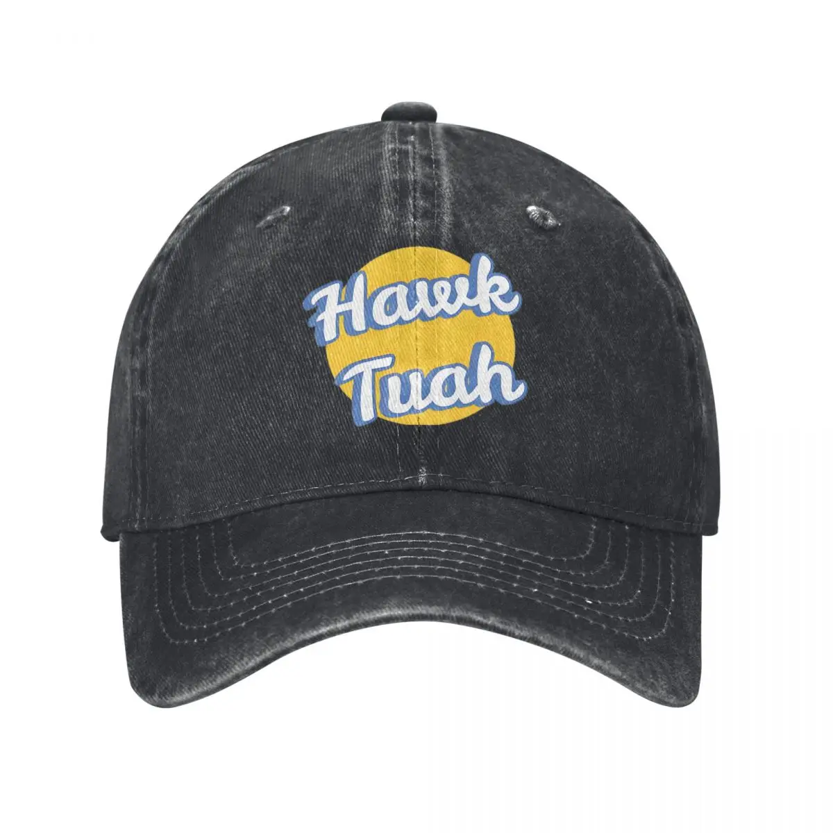 

Retro Hawk Tuah Spit On That Thang Meme Baseball Caps Men Women Distressed Denim Washed Sun Cap Outdoor Workouts Caps Hat