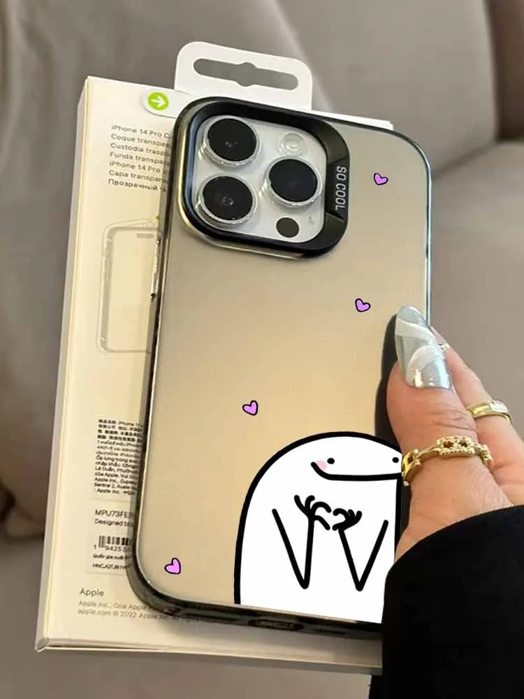 جديد بسيط خط أنيمي لسامسونج غالاكسي S25 حافة S24 S23 S22 S21 S20 FE الترا لايت زائد الملونة الفضة جراب هاتف غطاء Funda