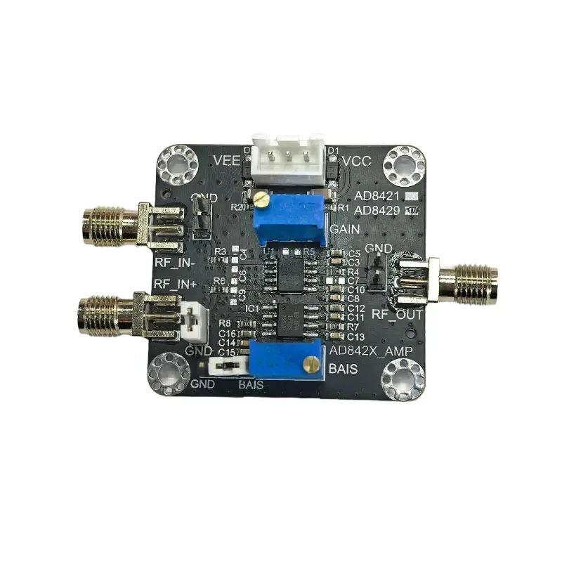 AD8421/AD8429 Precision Instrumentation Amplifier Module, Low-Voltage Small Signal Voltage Amplifier, Gain 2~10000 10/15MHz