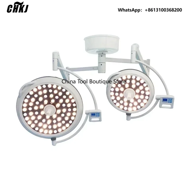 Hospital Medical Operation Theatre Room Double Dome Vary Shadowless Surgery Led Ot Ceiling Surgical Operating LED Light