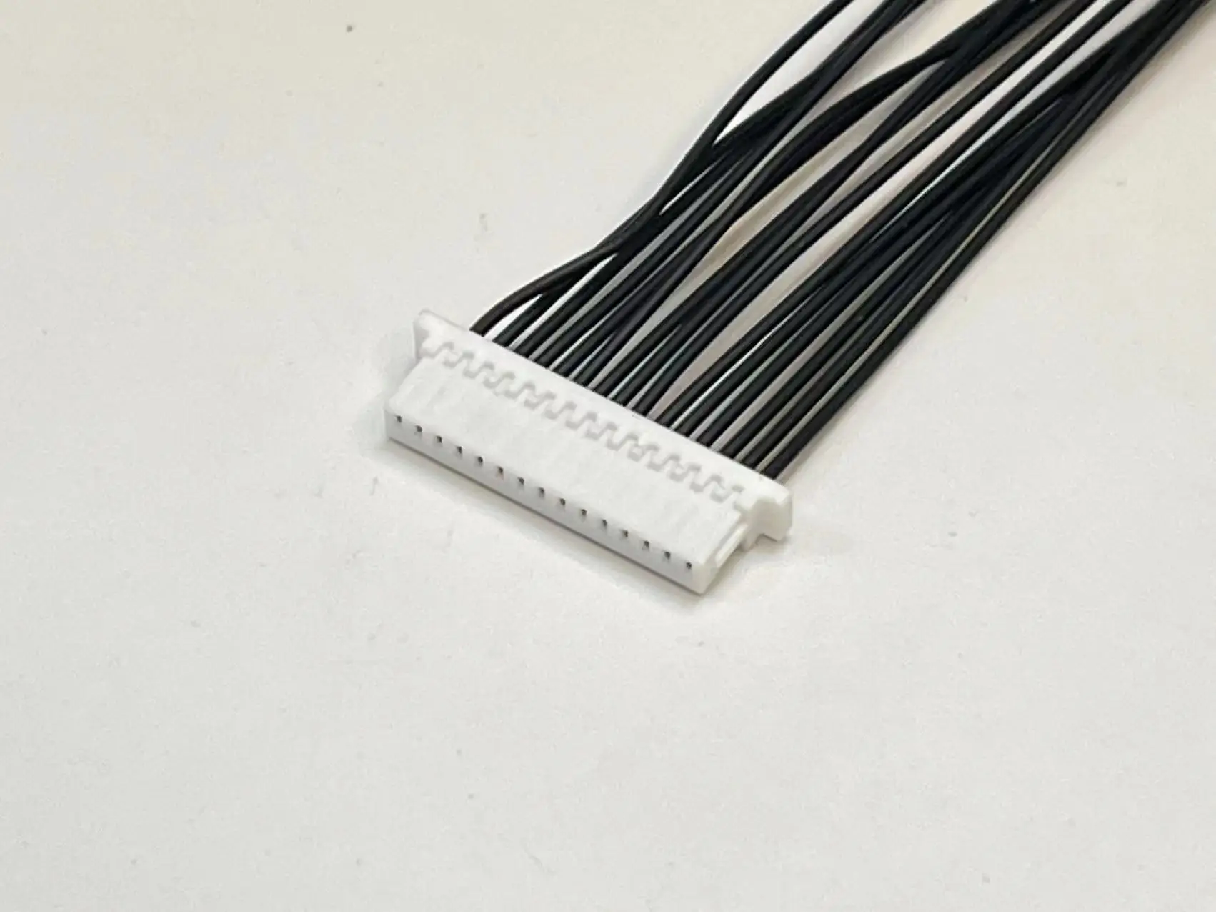 SHR-15V-S-B WIRE HARNESS, JST SH SERIES 1.00MM PITCH 15P CABLE, OFF THE SHELF FAST DELIVERY