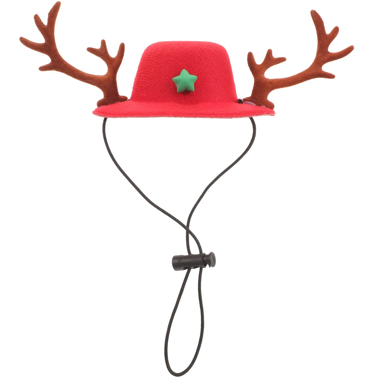 

Christmas Costumes Antler Pet Hat Has Reindeer Accessories Dog Pulled Cloth Party Hats