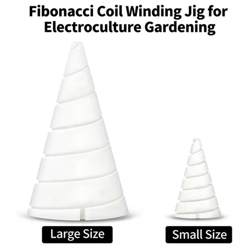AT05-99.9% Pure Copper Wire For Electroculture Gardening Antenna,Coil Winding Jig For Electro Culture Growing Garden Plants Dura