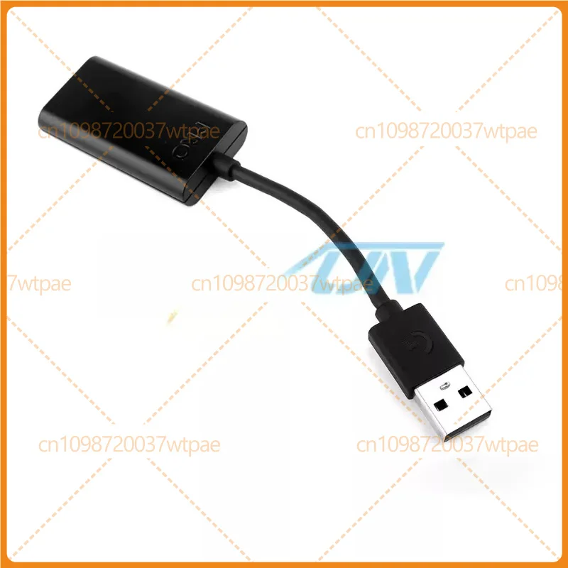 USB to 3.5mm Sound Card Converter Adapter For Logitech GPRO X Headset