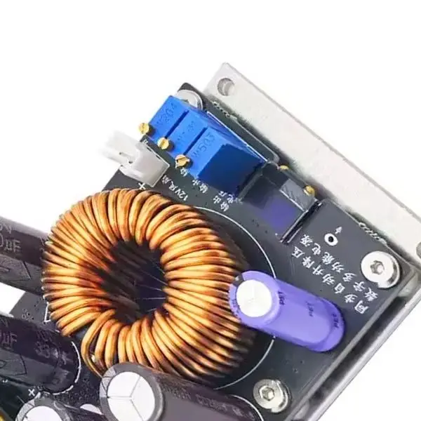 1000W 25A Buck Boost Converter MPPT Solar Charging Module DC 11-75V to 8.4-63V Digital Display Step Up Down Power Supply Board