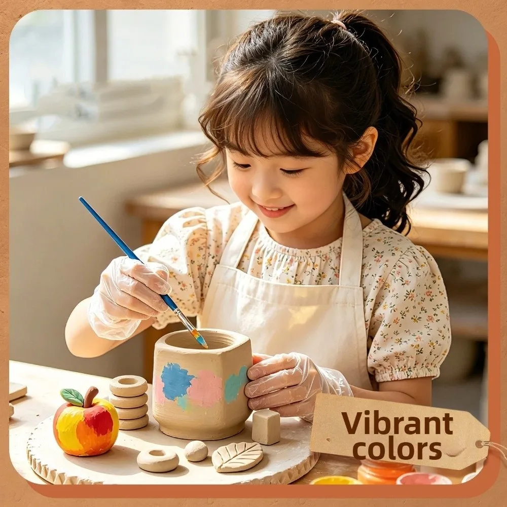 500g Per Bag Ceramic Clay Baking Type High Temperature Sculpture Clay 1180-1280 Degrees Firing Free Forming DIY Clay