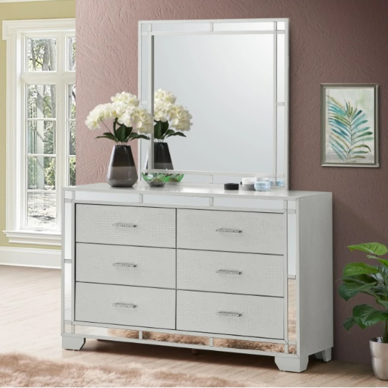 

Vanity 6 Drawers Dresser Storage Toiletries Bedroom Corner Makeup Vanity Dressers Desk Accesoriestable Vanity Makeup Furniture