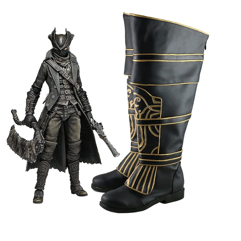 

Bloodborne Hunter Shoes Cosplay Boots