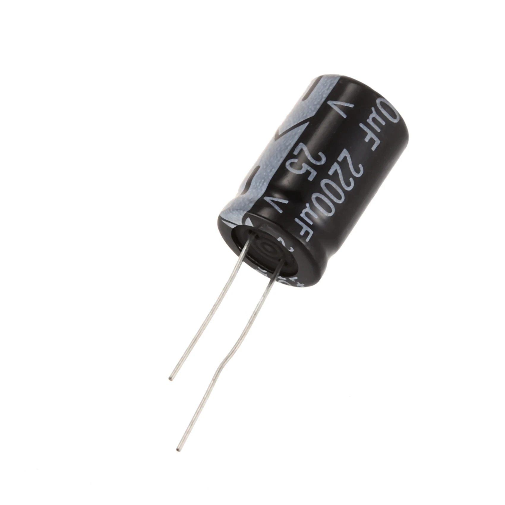 

LBER 20 Pcs Black 2200Uf 25V Radial Aluminum Electrolytic Capacitors 1.3 X 1.3 X 2.1Cm
