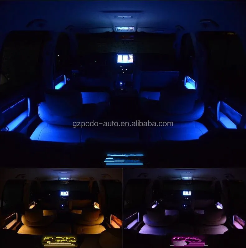 

Interior Door Atmosphere Light Led Light Wooden Color for Land Cruiser 200 LC200 Accessories 2008-2017