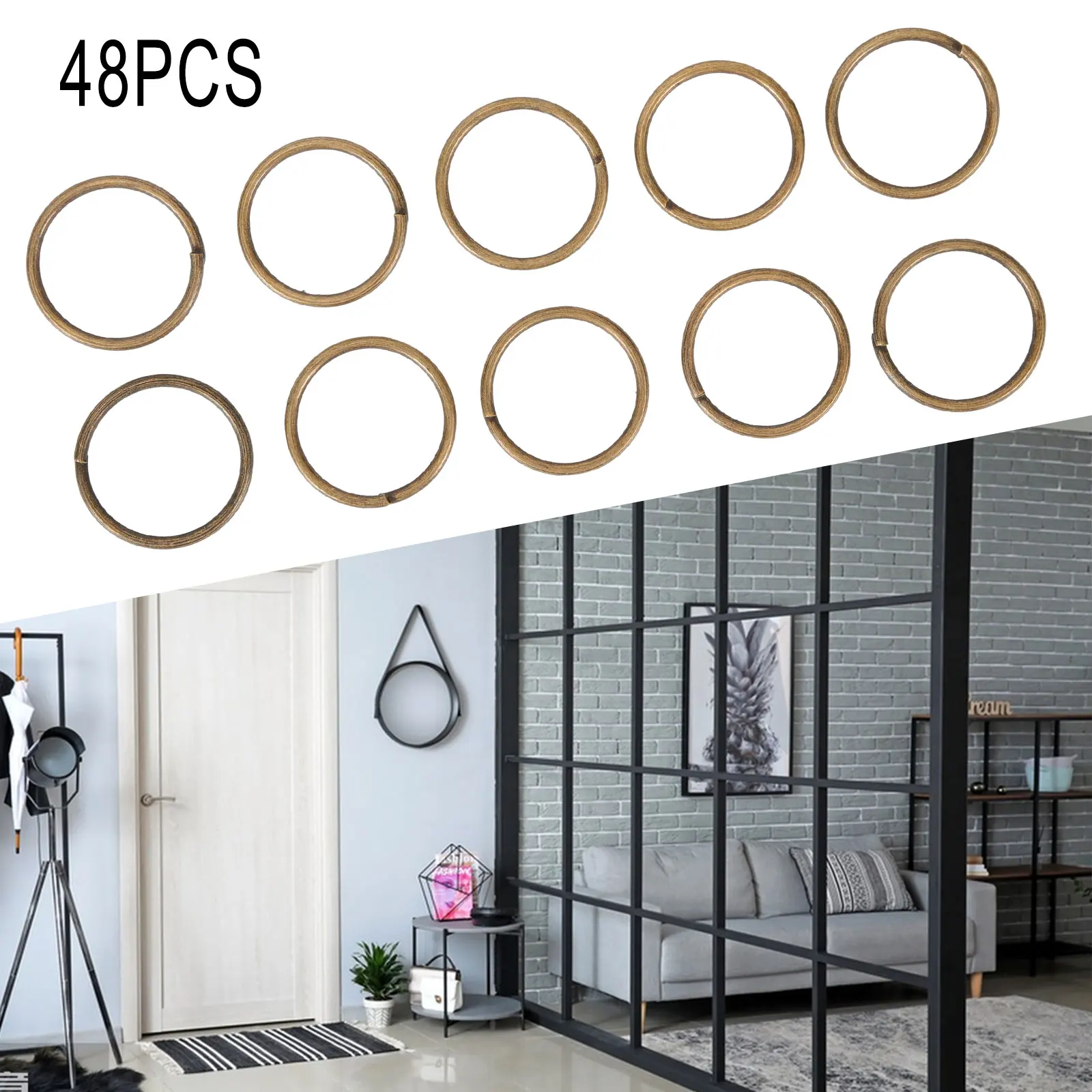 12pcs Hollow Room Divider Hollow Screen Hanging Panel Curtain Partitions Decor For Living Room DIY Splicing Art Decoration 40cm