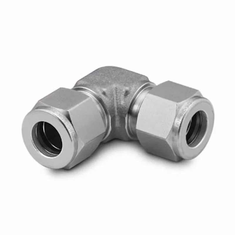 (SS-600-9) Stainless Steel Tube Fitting, Joint Elbow, 3/8 In