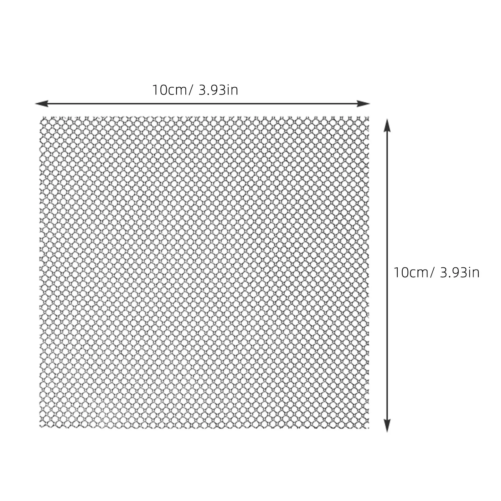 40Pcs Eye Mesh Sheet Lightweight Breathable Mask Eye Mesh Fabric for Cosplay Costume Mask Making See Through Fabric