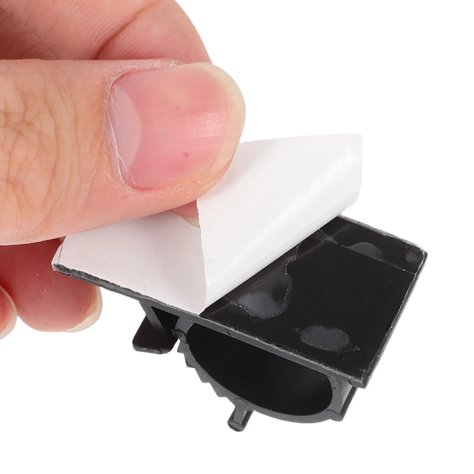 

50Pcs Durable Plastic Pipe Clamp Adhesive Cable Clips for Organizing Water Hoses Tubes Fixing Cable Hose Clamp