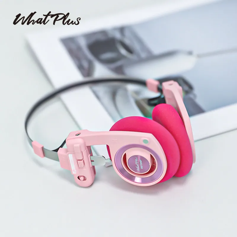 WhatPlus レトロ風 ワイヤレス Bluetooth イヤホン