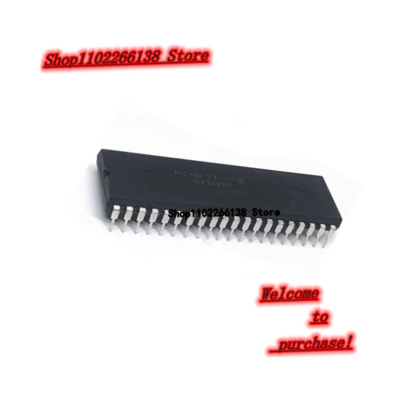 PIC16F77-I/P PIC16F77 DIP-40 Chip IC 1pcs/lot