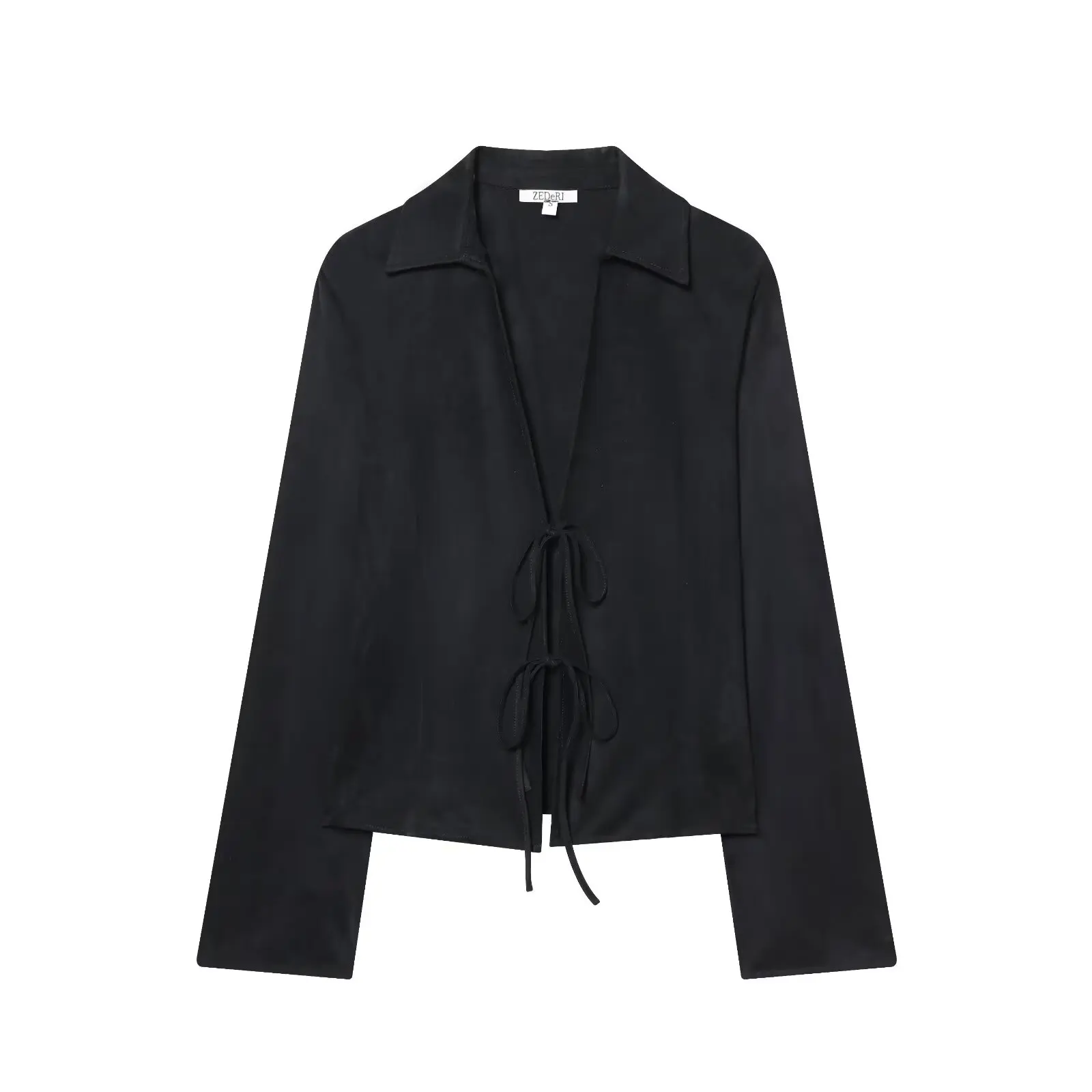 เสื้อผ้าผู้หญิงมาใหม่สำหรับฤดูใบไม้ร่วงและฤดูหนาว ผ้ากำมะหยี่แฟชั่น พร้อมเข็มขัด ทรงหลวม ผ้าโพลีเอสเตอร์ แขนยาว คอปกคลาสสิก