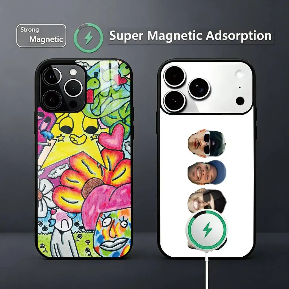 

Latin Mafia Phone Case For iPhone17,16,15,14,13,12,11 Plus,Pro Magnetic Supports Magnetic Wireless Charging