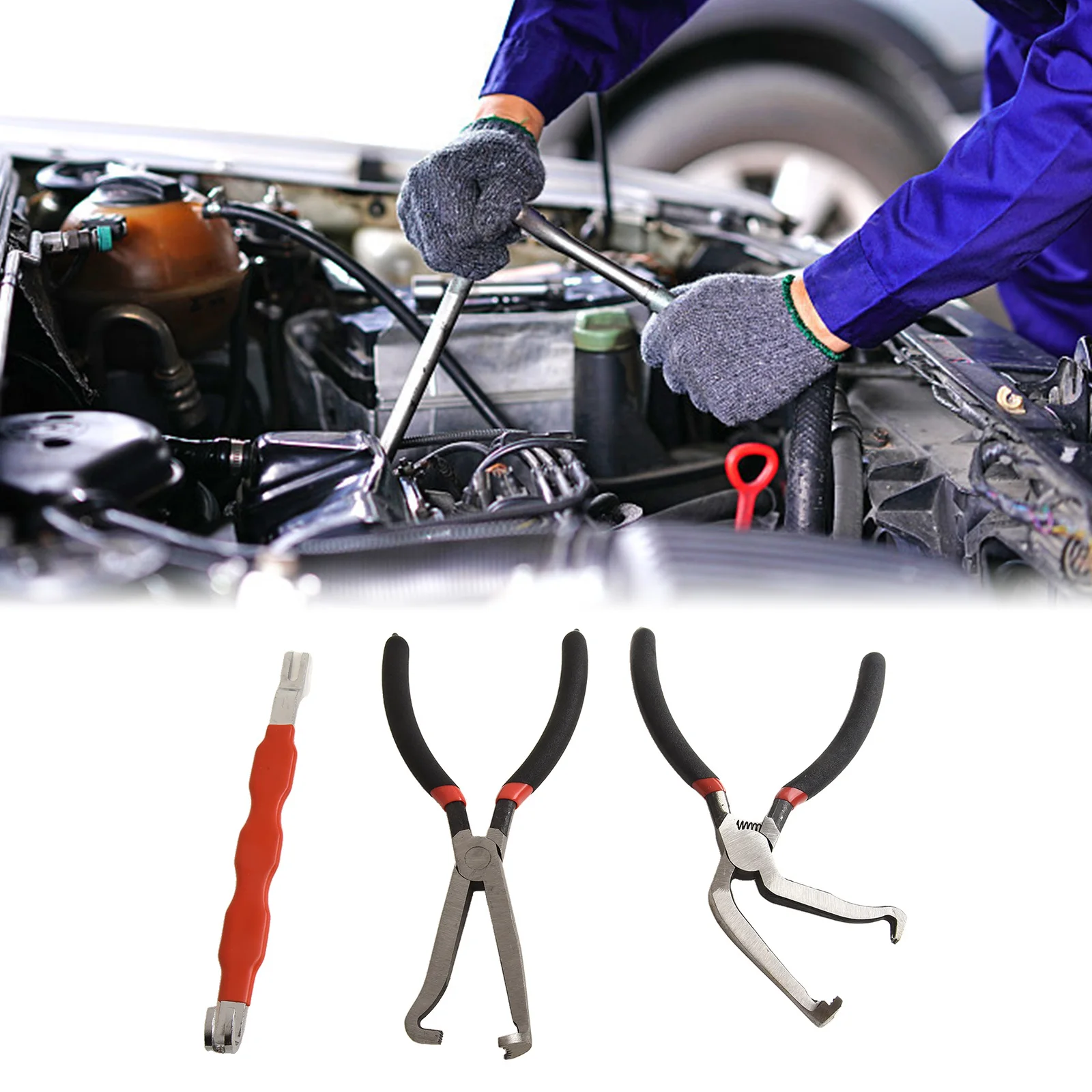 

Automotive Connector Tool Connector Separator Automotive Maintenance 3 Piece Toolkit Automotive Wiring Connector Pliers