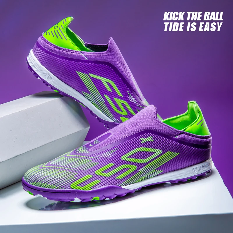 

Professional Football Shoes FG/TF Low-Top Sports Lightweight Soccer Cleats Artificial Grass Training Match Football Boots