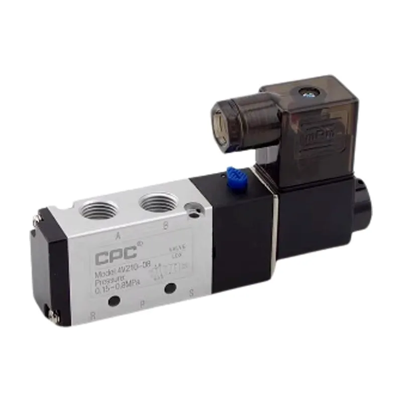 CPC pneumatic 4V210-08 Yadek style 24V solenoid valve 4V110/4V230/4V310/4V410-06