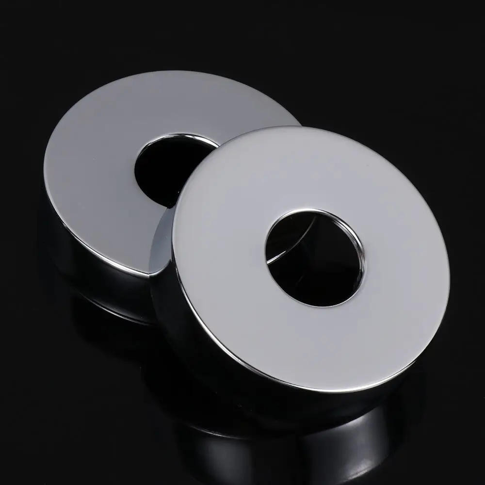 Couvercle Mural en Acier Inoxydable Chromé, Accessoire Décoratif