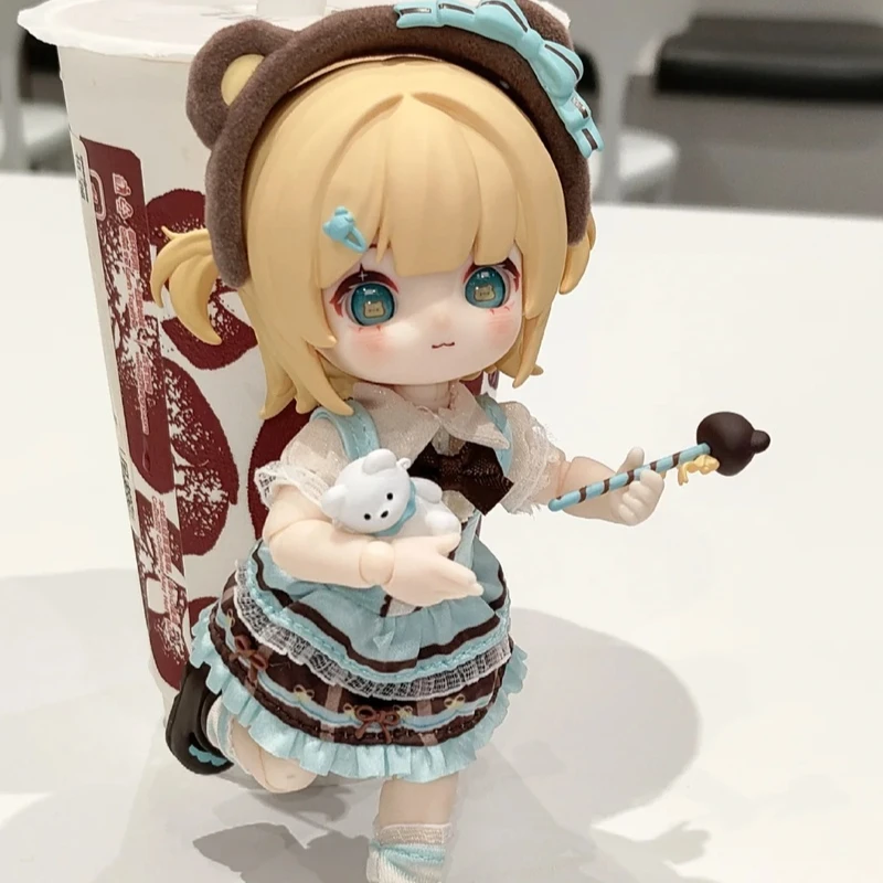 

Очаровательная шарнирная кукла, модная слепая коробка, подарочная игрушка, серия «Аватар пяти поколений», коллекционные фигурки, 12 очков движения