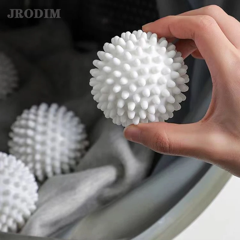 6.5cm PVC Reusable Laundry ball Fabric Softener Dry Laundry Bathroom Dryer Ball Clothes Cleaning Washing Ball Tool Accessories