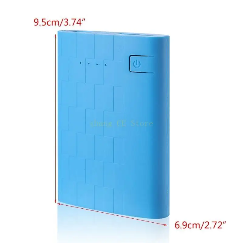 M5TD لتقوم بها بنفسك صندوق بنك الطاقة المسطح لشاحن البطارية الخارجي للحافظة 2 مخرج USB