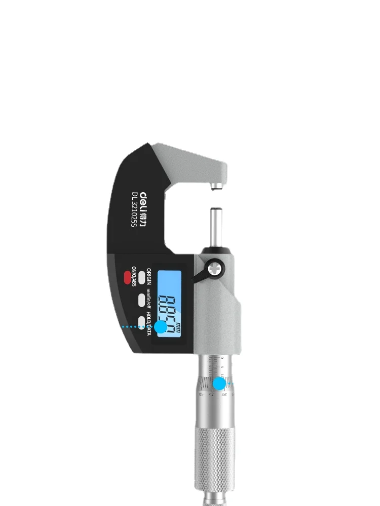 Wyj High-Precision Digital Display Thickness Measuring Outer Diameter Spiral Dial Micrometer Device Wall Thickness Lever