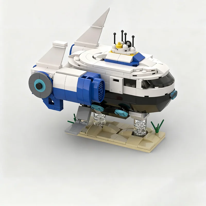 397pcs-moc-aquazone-sunbeam-subnautica-model-building-blocks-christmas-gift-construction-toy-creative-craft-brick-collection