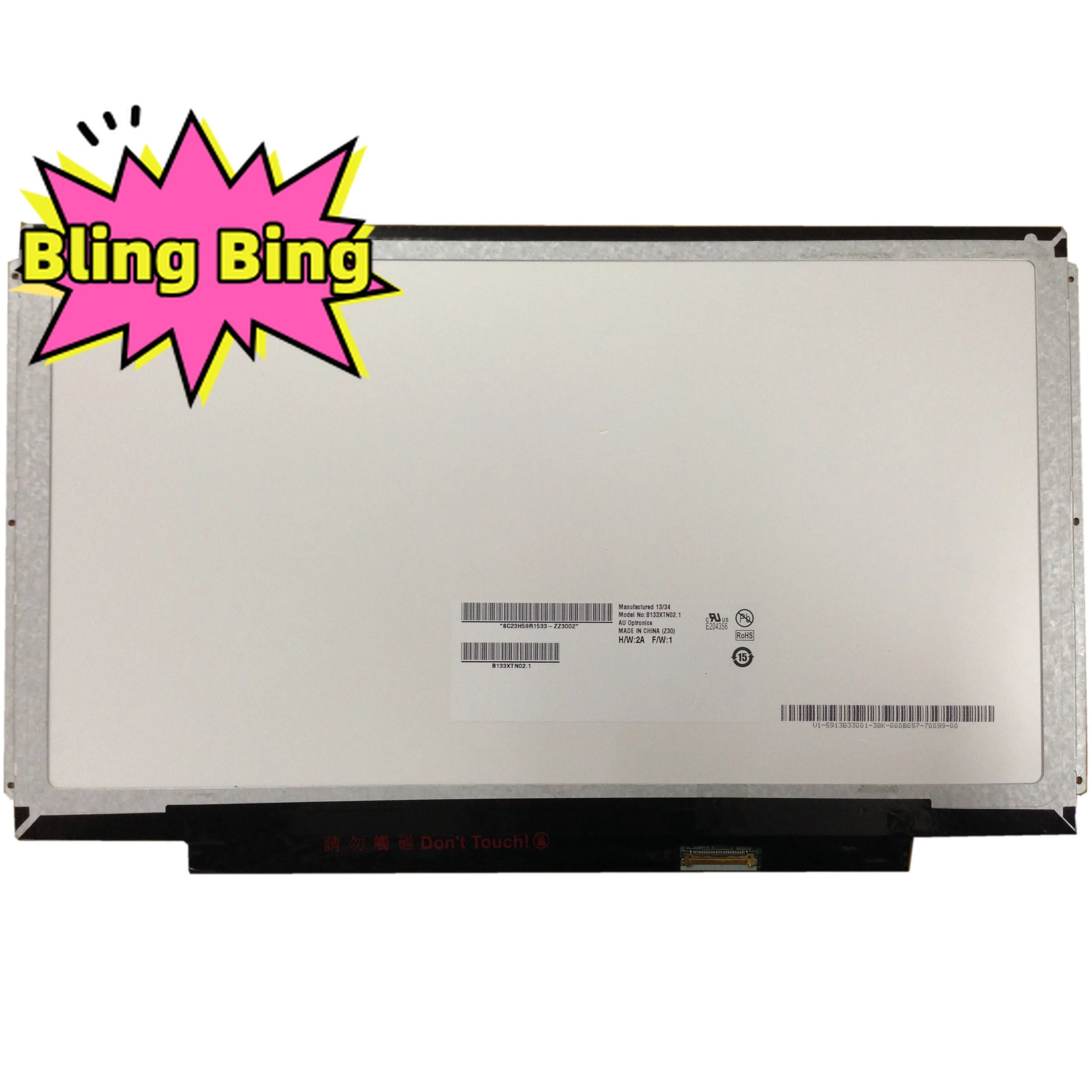 

B133XTN02.1 13.3''30 PIN 1366×768 PANEL EDP CONNECTOR LAPTOP DISPLAY LED LCD SCREEN