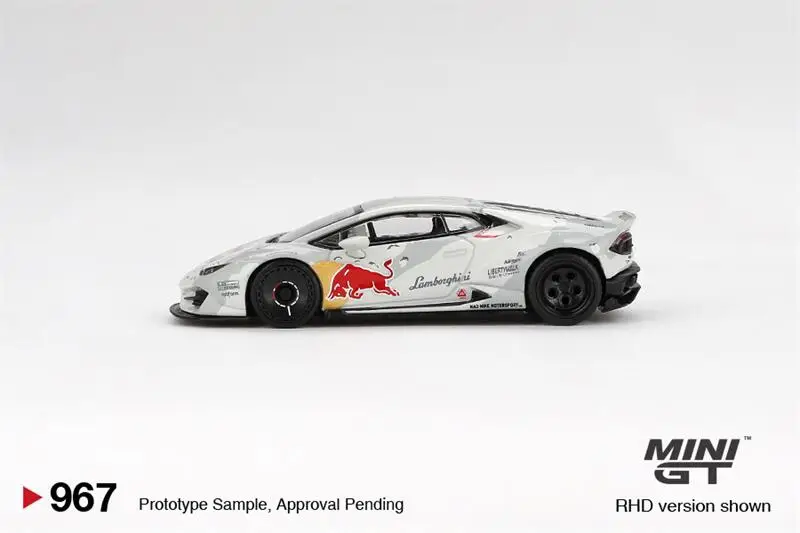 

[PreSale] MINI GT 1:64 LBWK Huracan LBWORKS ver. 2 Mad Mike NIMBUL RHD 967 Diecast Model Car