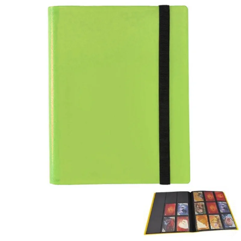 Premium multi-pocket trading card binder - biedt plaats aan 160/360/480 kaarten - duurzame PP-hoes - ideaal voor basketbal-, voetbal- en sportkaarten
