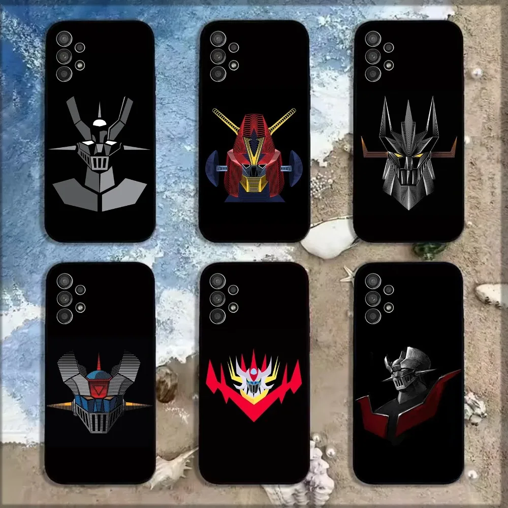 Anime Robot G-Goldorak Phone Case For Samsung Galaxy A13,A21s,A22,A31,A32,A52,A53,A71,A80,A91 Soft Black Shell