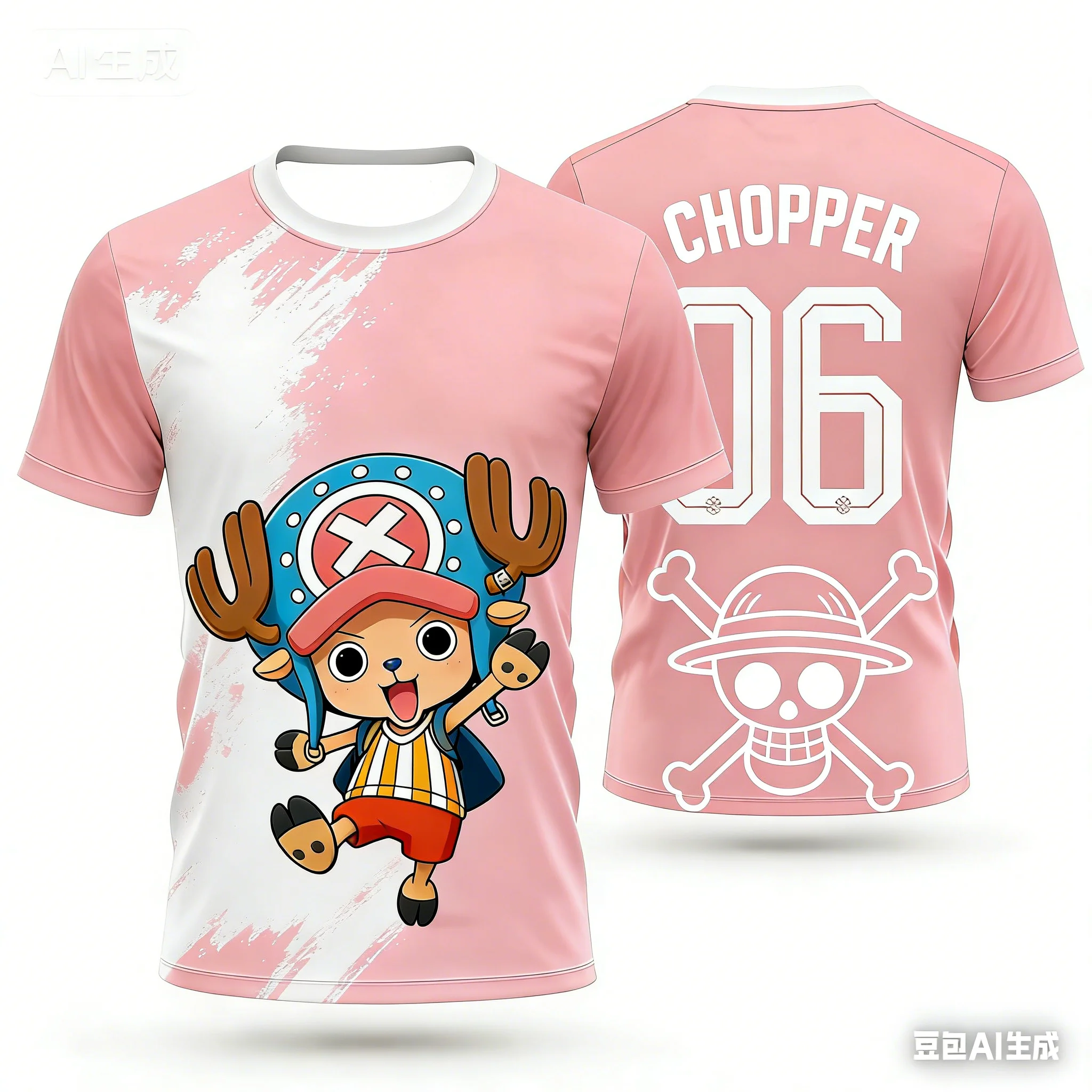 

Новая коллекция 2026: Детская и мужская одежда в стиле японского аниме Bandai с принтом «Пираты в соломенных шляпах» для всей семьи