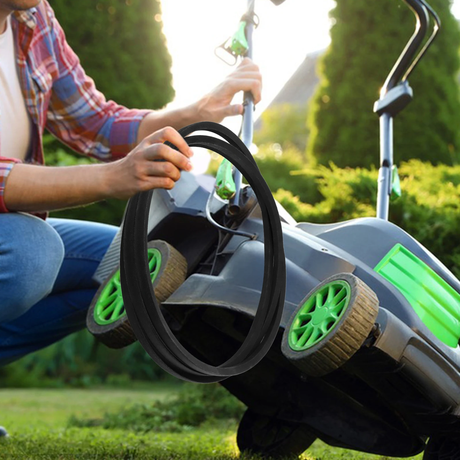 

42 Inch Lawn Mower Belt GX20072 GY20570 Rubber Drive for Mowers Durable Efficient Transmission Easy