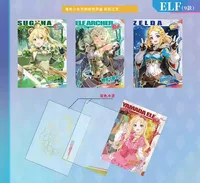 Exceedingly Beautiful Women Goddess Cards Anime Premium Spicy HOLO Booster Thick Exquisite Metal Card Games Toys Gift 6