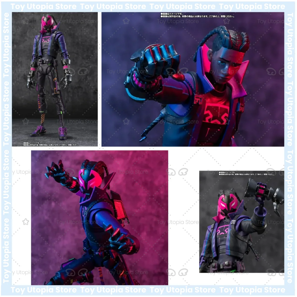 Figuras originales Bandai S.H.Figuarts SHF Spiderman Miles G. Morales, figuras de Spider-Man: A Través del Spider-Verso, juguetes modelo