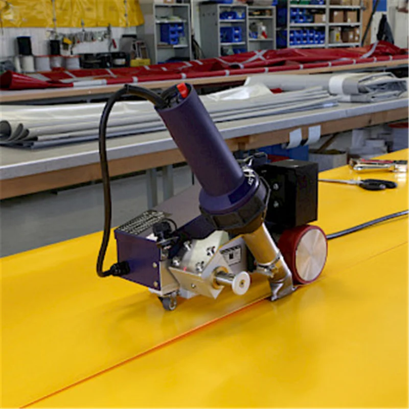 ETL Overlap Flex Tarpaulin Banner PVC Vinyl Joint Hot Air Welder Machine