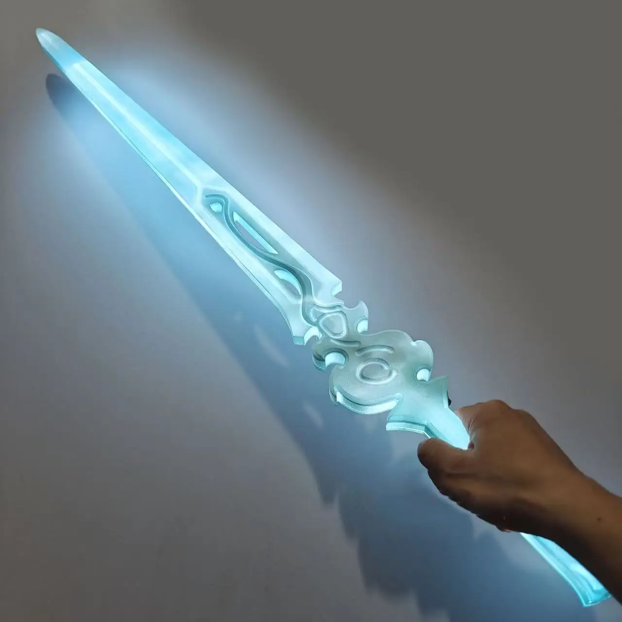 Game Wuthering Waves Qingxiao Luminous Sword Weapons Character Cosplay Replica Prop Halloween Christmas Party Costume Accessory 4