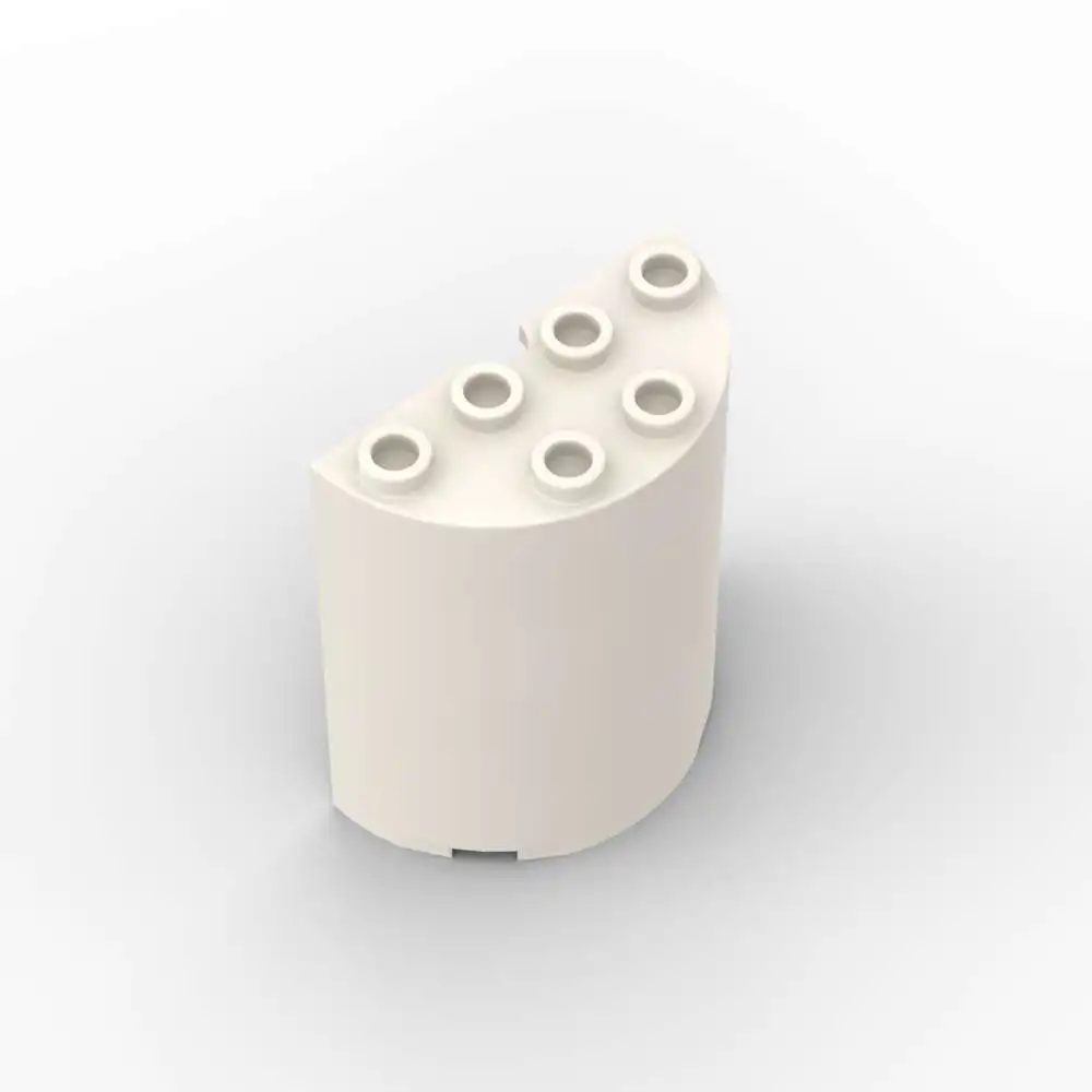 MOC 1個 6259 20430 積み重ね可能な交換用6218ブロックシリンダーハーフ2x4x4ビルディングブロック変換玩具大人男の子ホリデーギフト