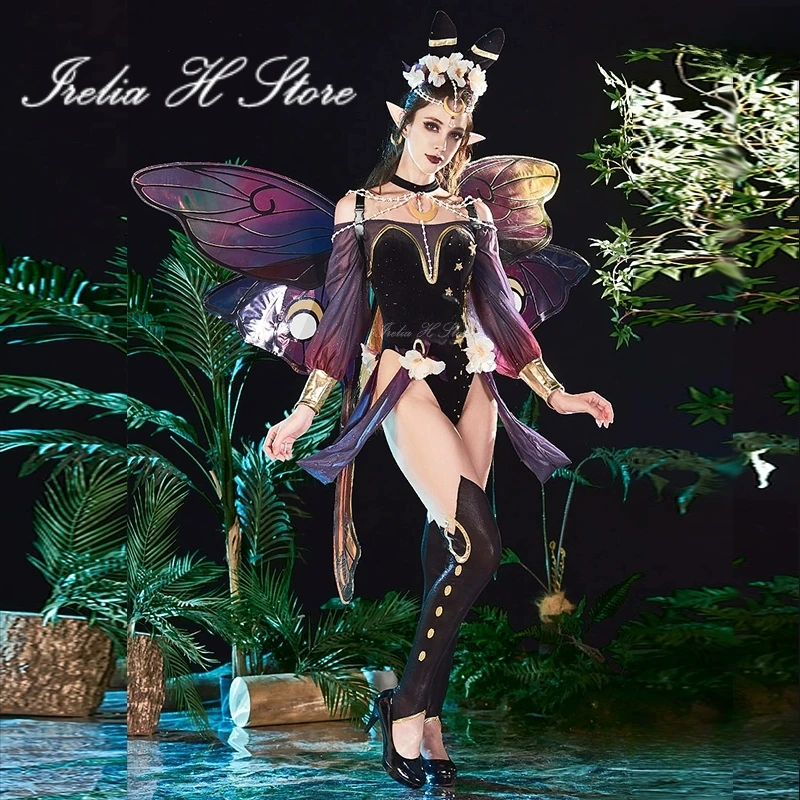 

Irelia H Store Pock mon Moon Fairy Eevee Cosplay Costume for women fan art lovely dress female