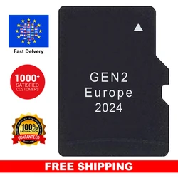 TF Card for Subaru GEN2 Fujitsu Ten Sat Nav 2024 Update Maps EU UK CAN/USA/MEX P56YH03-E2024 for Outback/Levorg/Impreza/WRX/STI