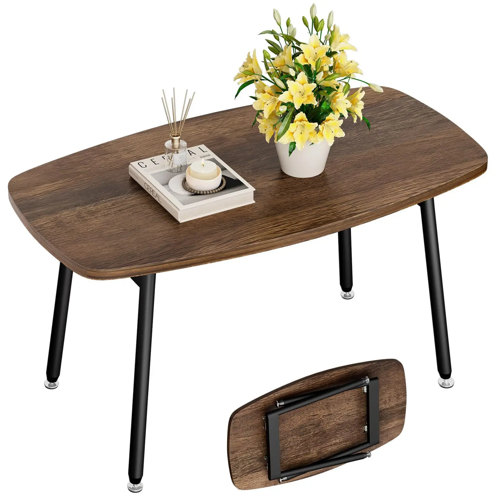 

Nordic Luxury Tea Table Modern Minimalist Sofa Table for Small Apartment Light Simple Design for Living Room Coffee Tables